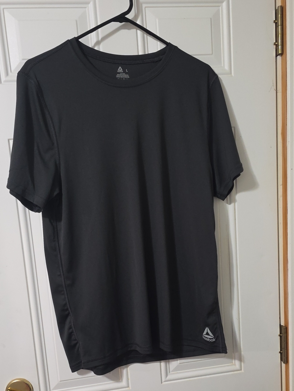 Reebok Men's Black Performance Short Sleeve T-Shirt